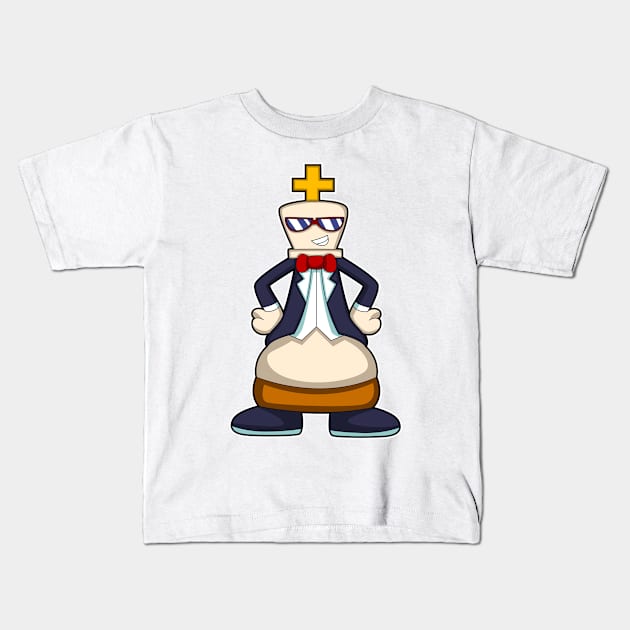 Chess piece King at Chess Kids T-Shirt by Markus Schnabel